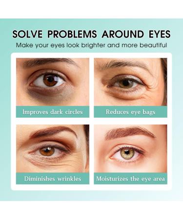 Retinol Stick Retinol Eye Cream Anti Aging Under Eye Cream for Dark Circles and Puffy Eyes Anti Wrinkle Eye Cream Firming Eye Balm Stick Fade Fine Lines Visible Results in 3-4 Weeks - Buy Online on GoSupps.com