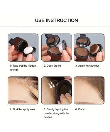 Waverloo Magic Root Cover Up - Instantly Conceal Hair Loss Water & Sweat Resistant Touch Up Powder (Gray) - International Shipping Available - Buy Online on GoSupps.com
