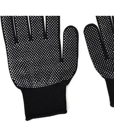 1 Pair Heat Resistant Gloves for Hair Styling Curling Iron Heat Proof Gloves Mitts for Hair Tools - Buy Online on GoSupps.com