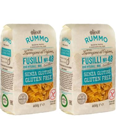 Gluten Free Pasta Bundle with Rummo Fusilli No.48 400g x2 (Pack of 2) - Buy Online on GoSupps.com
