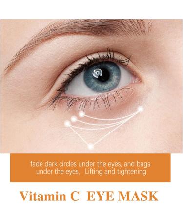 Vitamin C Under Eye Patches - 10 Pair Vitamin C Eye Masks Reduce Dark Circles and Puffy Eyes Eye Patches For Dark Circles Hydrating Under Eye Mask Eye Pads For Bags & Wrinkles Eye Masks Skincare - Buy Online on GoSupps.com
