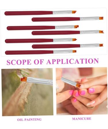 POPETPOP Nail Art Painting Brush Nail Paint Brush Kit 13x1cm Red - Buy Online on GoSupps.com