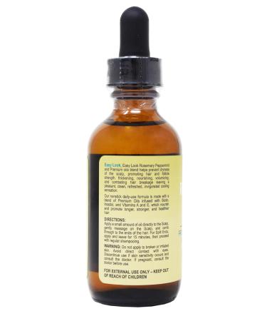 Rosemary Mint Scalp & Hair Strengthening Oil - 2 oz | Nourish All Hair Types - International Shipping Available - Buy Online on GoSupps.com