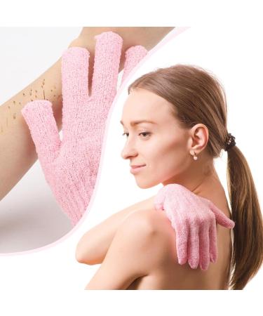 24 Pcs Exfoliating Shower Gloves - Body Scrubber for Spa Massage and Dead Skin Cell Removal - Buy Online on GoSupps.com