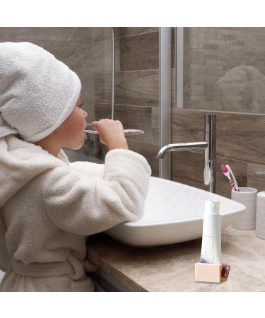 /L Toothpaste Squeezer Toothpaste Extruder Manual Rotate Rolling Tube Toothpaste Squeezer Crank Type Face Cleanser Dispenser for Bathroom Saves Toothpaste Elegant Pink - Buy Online on GoSupps.com