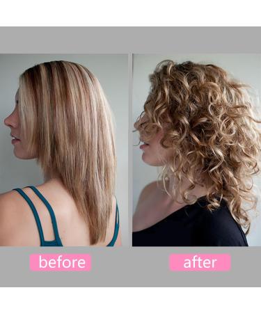 DAN Curling Iron - 1 1/4 Inch Long Barrel Dual Voltage Hair Curling Iron for Travel - Perfect Curls White - Buy Online on GoSupps.com