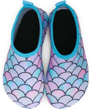 Ylovem Toddler Swimming Shoes - Colorful Aqua Beach Slippers for Kids | Boys & Girls Water Shoes (24/25 EU) - Buy Online on GoSupps.com