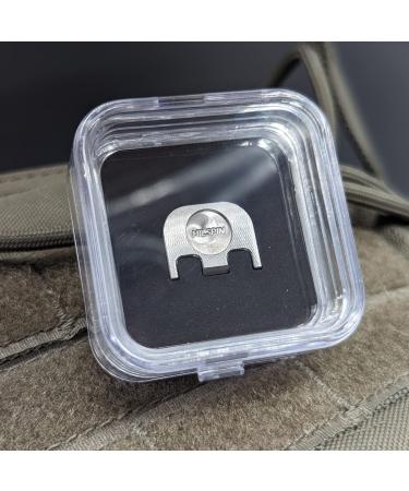 Milspin CNC Engraved Slide Back Plate for Glock Gen 1-5 | I'm Your Huckleberry (Black on Brass) | Made in USA - Buy Online on GoSupps.com