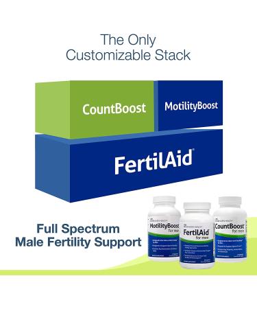 Fertilaid Men & Women Combo: Fertility Vitamins & Supplements for Cycle Regularity and Count & Motility (1 Month Supply) - Buy Online on GoSupps.com