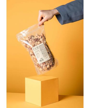 KoRo Nut Mix Smoke 1 kg - Salted & Smoked Nuts for International Shipping | Premium Quality Snack - Buy Online on GoSupps.com