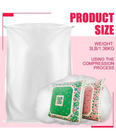 Premium Polyester Fiber Fill - 3 lb / 1.36 Kg - High Fluff Stuffing for Crafts, Stuffed Animals, DIY Dolls, Comforter Pillows - Buy Online on GoSupps.com