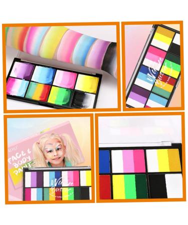 Buy NOLITOY 1 Set 8 Grid Three-color Body Paint - Ideal for Cosplay Festivals & Body Makeup - International Shipping Available - Buy Online on GoSupps.com