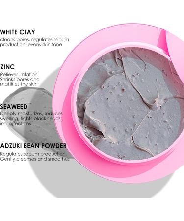 7Days Skincare Set with Clay Face Mask and Face Serum with Squalane - Korean Skincare Gift Set for Women and Teenagers - Preppy Skincare Pamper Set FALL IN LOVE WITH YOUR SKIN - Buy Online on GoSupps.com