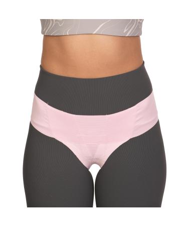 Women s Pelvic Uterus Support Belt Girdle for Prolapsed or Dropped Bladder | Vulvar Varicosities | Postpartum Recovery | Symphysis Pubis | Dysfunction Pain Relief - Low Waist (Pink - Small Pink