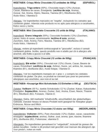 Weetabix Minis Choco Whole Wheat Cereal with Chocolate Chips 12 Pack - Buy Online on GoSupps.com