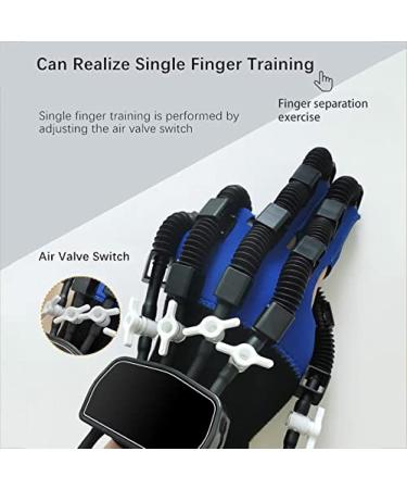 Rehabilitation Robot Gloves - Finger Exercises Splint Auxiliary Gloves Stroke Hemiplegia Hand Rehabilitation Training Device for Flexion of Joints Hand Exerciser left hand XL left hand XL - Buy Online on GoSupps.com