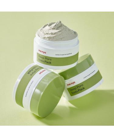 Shop ma:nyo Deep Pore Soda Clay Facial Mask - Vegan Detox | 3.71oz - Refresh Your Skin - Buy Online on GoSupps.com