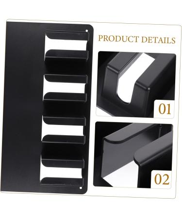 FRCOLOR 3pcs Barber Clippers Wall Pocket Organizer Hair Salon Storage Rack Tool Splint Hair Clipper 30*20*4.5cmx3pcs Blackx3pcs - Buy Online on GoSupps.com