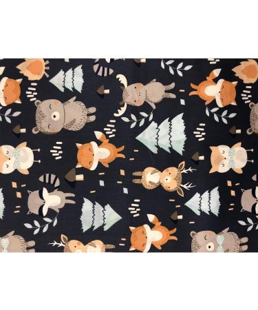 Animal Quilting Fabric Bundle - 100% Cotton Fat Quarters for Crafting - Set of 7 Precut Fabric Sheets - Ideal for Sewing, Patchwork, and DIY Projects - 15.7'' x 19.6'' - 7 PCS Pack - Buy Online on GoSupps.com