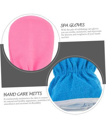 FOMIYES 3 Pairs Wax Hand Mask Paraffin Heated Gloves Paraffin Wax Disposable Gloves Paraffin Treatment Beauty Paraffin Wax Paraffin Gloves Treatment Fleece Care - Buy Online on GoSupps.com