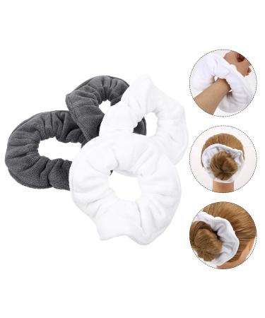 Beaupretty Flower Hair Straps - 4PCS Microfiber Towel Hair Bands | Elastic Ponytail Holders & Scrunchy Hair Ties for Effortless Styling - Buy Online on GoSupps.com