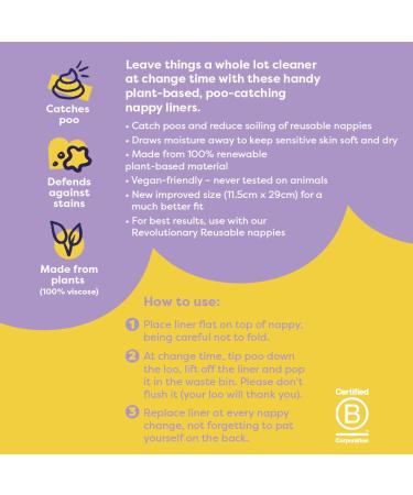 Bambino Mio Supersoft Biodegradable Diaper Fleece - 100 Pieces | Eco-Friendly Baby Care - Buy Online on GoSupps.com