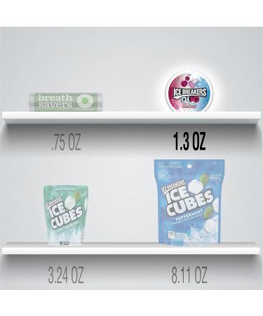 ICE BREAKERS Duo Sugar Free Mints Raspberry 1.3 Ounce - Buy Online on GoSupps.com