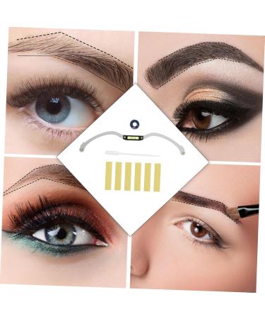 Beavorty 1pc Auxiliary Shaping Tool Eyebrow Level Premium Mapping Professional Horizontal Line Marker Ruler 1 count (Pack of 1) Silver - Buy Online on GoSupps.com