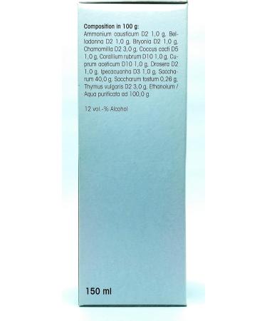 Dr.Reckeweg Germany R8 Cough syrup(Jut-U-Sin) 150ml-Homeopathic Syrup - Buy Online on GoSupps.com