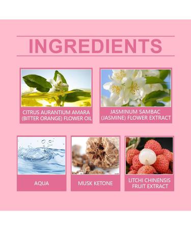 Brazilian Spray Fruity Fragrance Perfume Mist Hair & Body Fragrance Mist Brazilian Fragrance Perfume for Women Eau de Toilette Day or Night Spray (Brazilian Jasmine) (Jasmine) - Buy Online on GoSupps.com