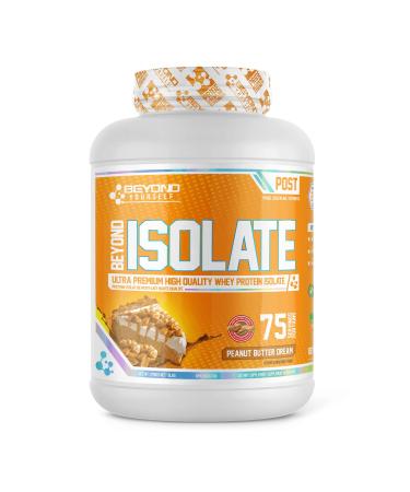 Beyond Yourself - Beyond Isolate Whey Protein | Ultra-Premium Micro-Filtered Fast Absorbing | Sugar-Free Gluten-Free No Artificial Additives or Fillers | Supports Recovery | 5lbs Peanut Butter Dream Peanut Butter Dream 2.26 kg (Pack of 1)