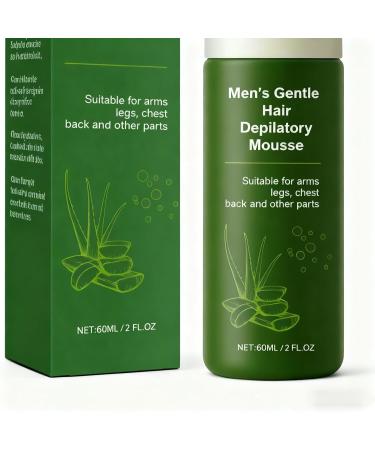  G n rique Hair Removal Cream for Men - 60 Milliliters Natural Hair Removal Lotion | Natural Hair Remover for Men | For Face Underarms Arms Legs Thighs and Intimate Areas - Buy Online on GoSupps.com