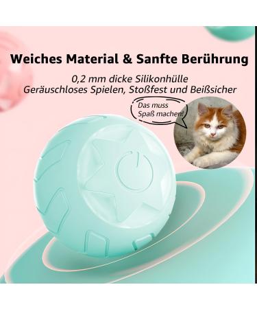Peticularz Cat Toys - Self-Employment Electric Powerball 2.0 | Interactive Wloom Intelligence Magic Ball for Cats (Star Blue) - Buy Online on GoSupps.com