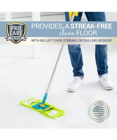 ProCare Citrus Floor Cleaner (Made in USA) | Chemical-Free Mopping Solution for Tile, Stone, Laminate, Vinyl & Wood Floors - 1 Gal - Buy Online on GoSupps.com