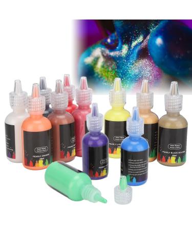DIY Body Painting Liquid Pigment Set - 12 Bottles | Safe Water-Based Paint for Creative Skin Art & Stage Use - Buy Online on GoSupps.com