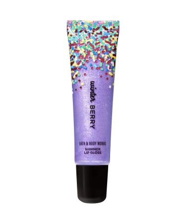 Bath and Body Works WINTER BERRY Shimmer Lip Gloss 0.47 Fluid Ounce