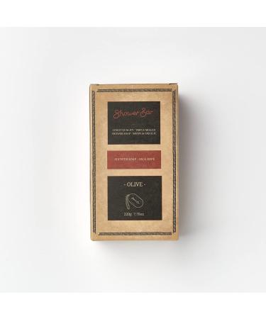 Olive Scented Shower Soap on a Rope with Shea Butter - 220g Solid Shower Gel Bar, Eco Friendly Vegan, Plastic-free, Moisturizing Body Wash - 1 Count - Buy Online on GoSupps.com