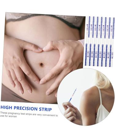 FRCOLOR 50pcs Early Pregnancy Test Strips Pruebas De Embarazo Pregnancy Testing Supply Midstream Test Stick Pregnant Test Supplies Cow High Precision Pregnancy Tests Plastic Pregnant Woman - Buy Online on GoSupps.com