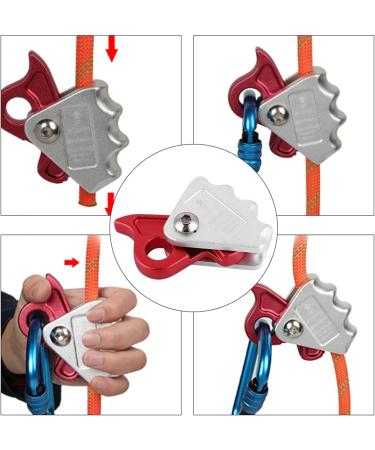 RiToEasysports Climbing Rope Lock | Outdoor Fall Protection Equipment | Self Locking Safety Rope for Climbing - Buy Online on GoSupps.com