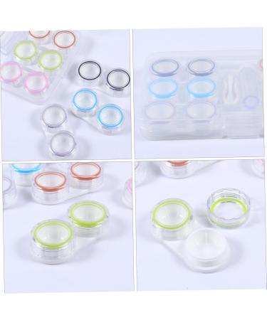 Solustrie Contact Lens Container | Clear Case & Organizer for Travel - Ideal Storage for Colored Lenses - Buy Online on GoSupps.com