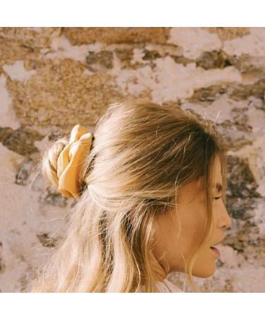 100% Silk Scrunchies for Strong Hold - Luxurious Hair Ties for Women & Girls | Soft Elastic Ribbons & Ponytail Jewelry - Buy Online on GoSupps.com