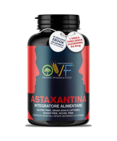 OVF Astaxanthine 8 mg par capsule 90 g lules 3 mois de r serve pour prot ger contre l'oxydation Astaxanthine Bio Antioxydant Extrait de Haematococcus Pluvialis Astaxanthine Hautement dos Bio