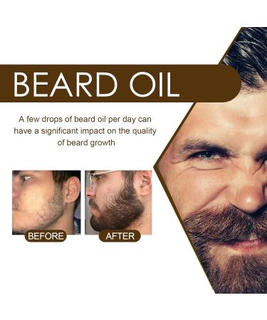 3-Piece Natural Beard Growth Oil Set | Promotes Facial Hair Growth & Moisture for Men - Buy Online on GoSupps.com