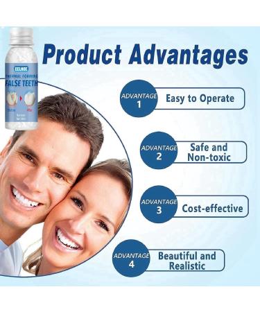 Temporary Tooth Filling Kit for Missing or Broken Tooth Repair | Moldable False Teeth Replacement Solution - Buy Online on GoSupps.com