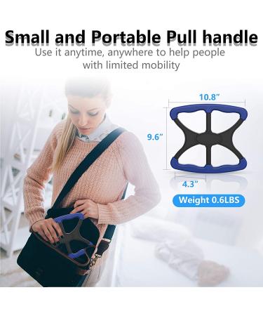 Lift Assist for Elderly - OVIFM Portable Standing Aid with Non-Slip Grip Handle - Ideal for Seniors, Bariatric Patients, and Caregivers - As Seen On TV (Blue) - Buy Online on GoSupps.com