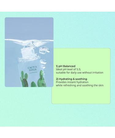 YADAH Cactus Toner 7.1fl oz | Cruelty-Free Prickly Pear | Hypoallergenic Moisturizing Skin Care for Radiant Skin - Buy Online on GoSupps.com