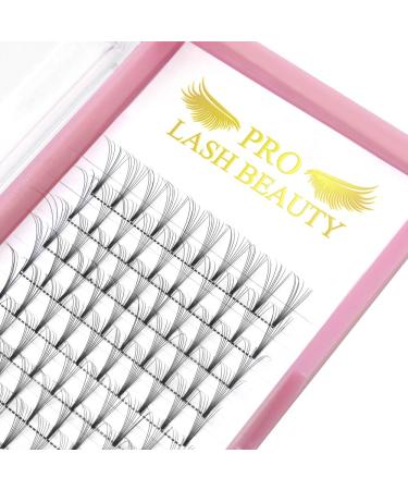 Premade Volume Eyelash Extensions 8D-D-0.07-14 Short Stem Premade Fans Eyelash Extensions 9 to 20 mm Volume Lash Extensions .07 .10 Pre made Lash Fans C D Curl (8D-D-0.07 14mm)