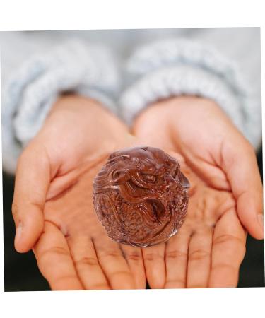 Beavorty Massage Balls - Wooden Relaxation & Fitness Balls for Hand Therapy Meditation & Finger Exercise - Baoding Chinese Medicine Balls - Buy Online on GoSupps.com