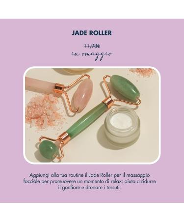 Skincare Kit with Anti-Wrinkle Cream for Women - Bye Bye Rughe Gift Box - Hyaluronic Acid Face Serum/Anti-Wrinkle Cream/Immediate Face Lifting Cream/Jade Roller - AMADERM Box - Buy Online on GoSupps.com