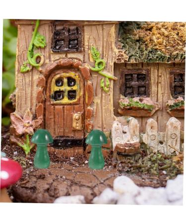 Toddmomy 2pcs Crystal Mushroom Mushrooms Gemstones Mushroom Figure Mini Stone Adornments Quartz Agate - Buy Online on GoSupps.com